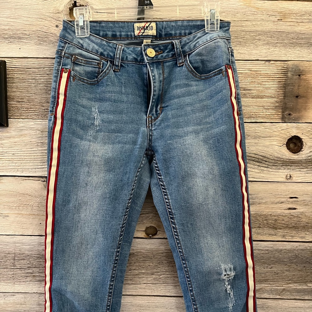 Demin Blvd Skinny Jeans (5)